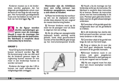 2000-2001 Fiat Seicento Gebruikershandleiding | Nederlands