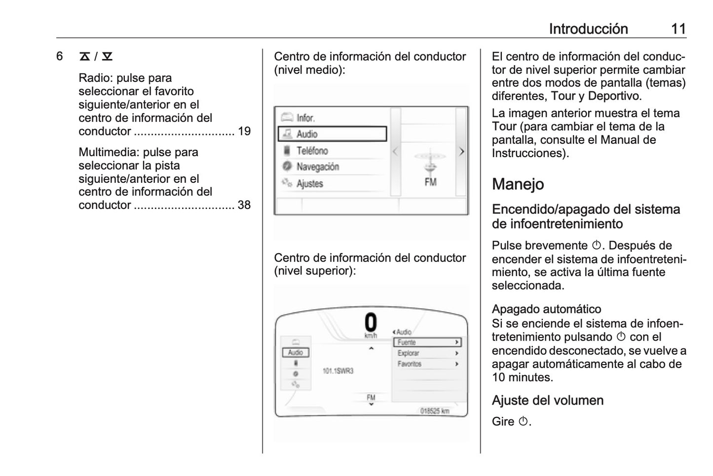 Opel Insignia Manual de infoentretenimiento 2017 - 2020