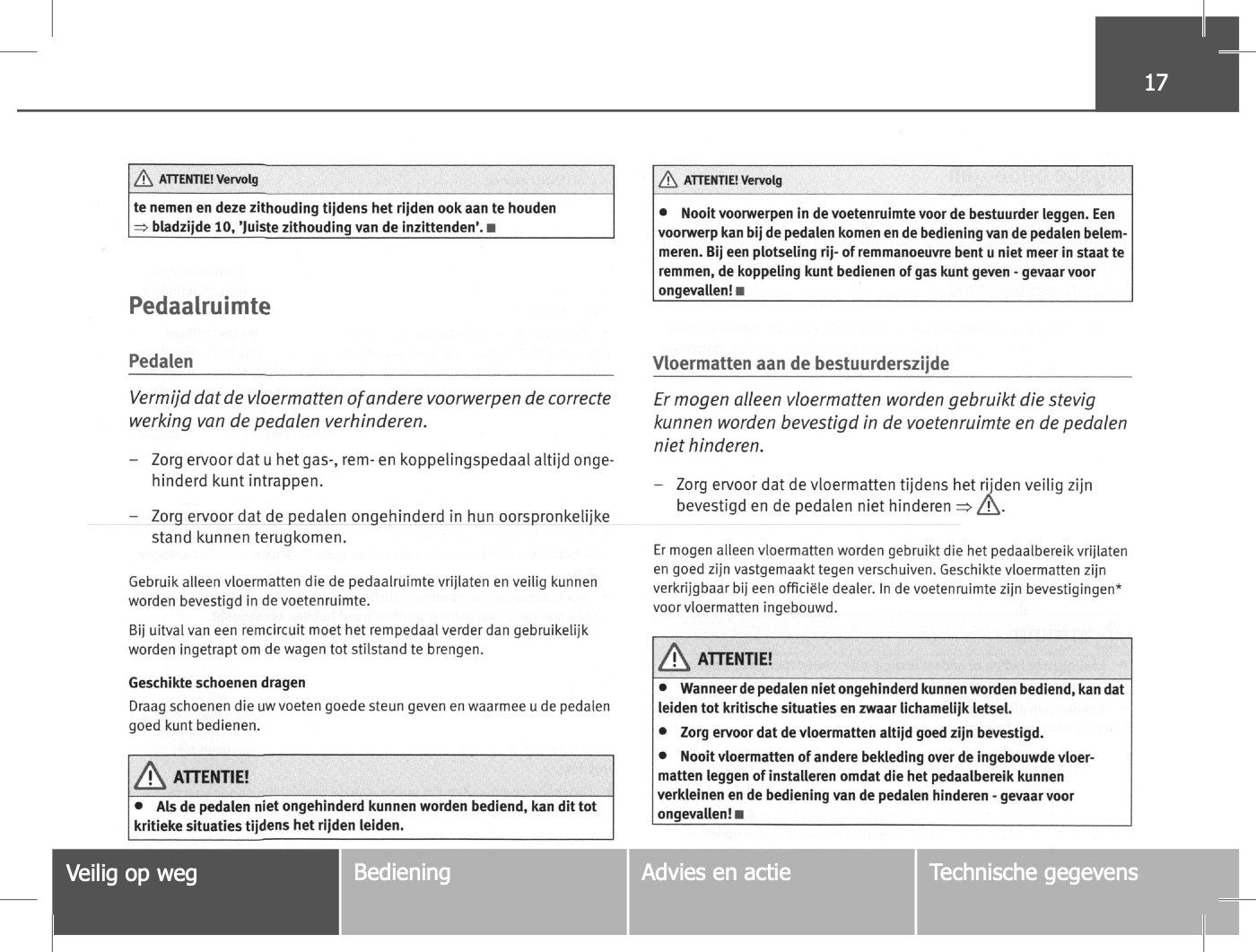 2010-2011 Seat Altea Freetrack Owner's Manual | Dutch