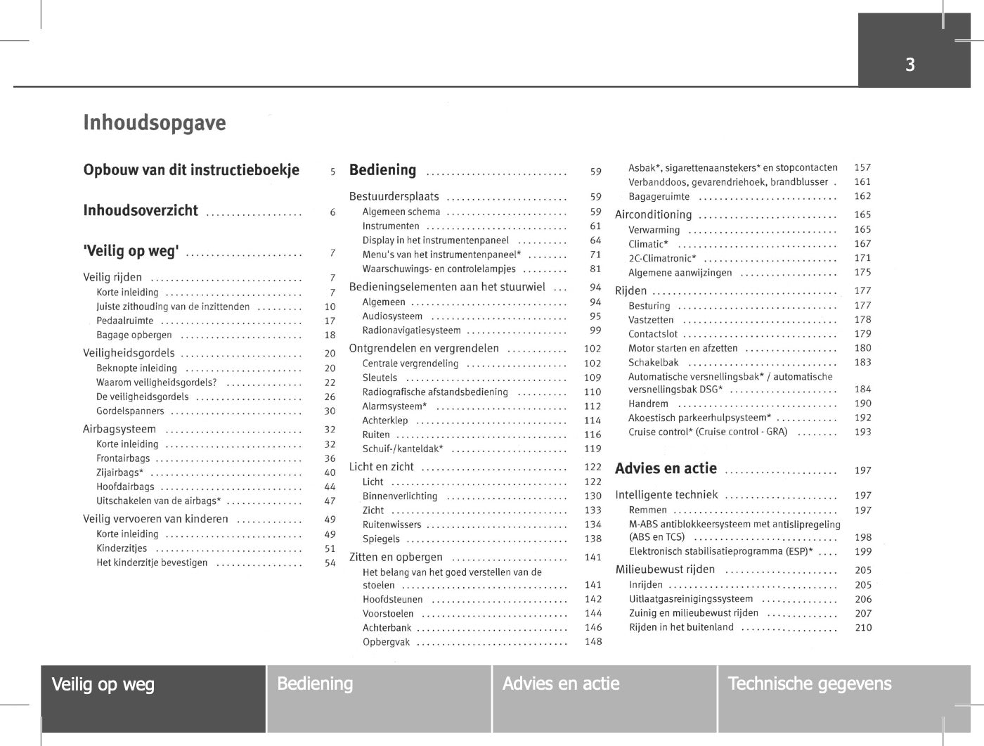 2010-2011 Seat Altea Freetrack Owner's Manual | Dutch