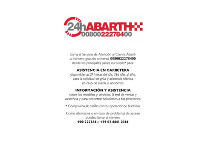 Abarth Garantia Y Servicios 2016 - 2018