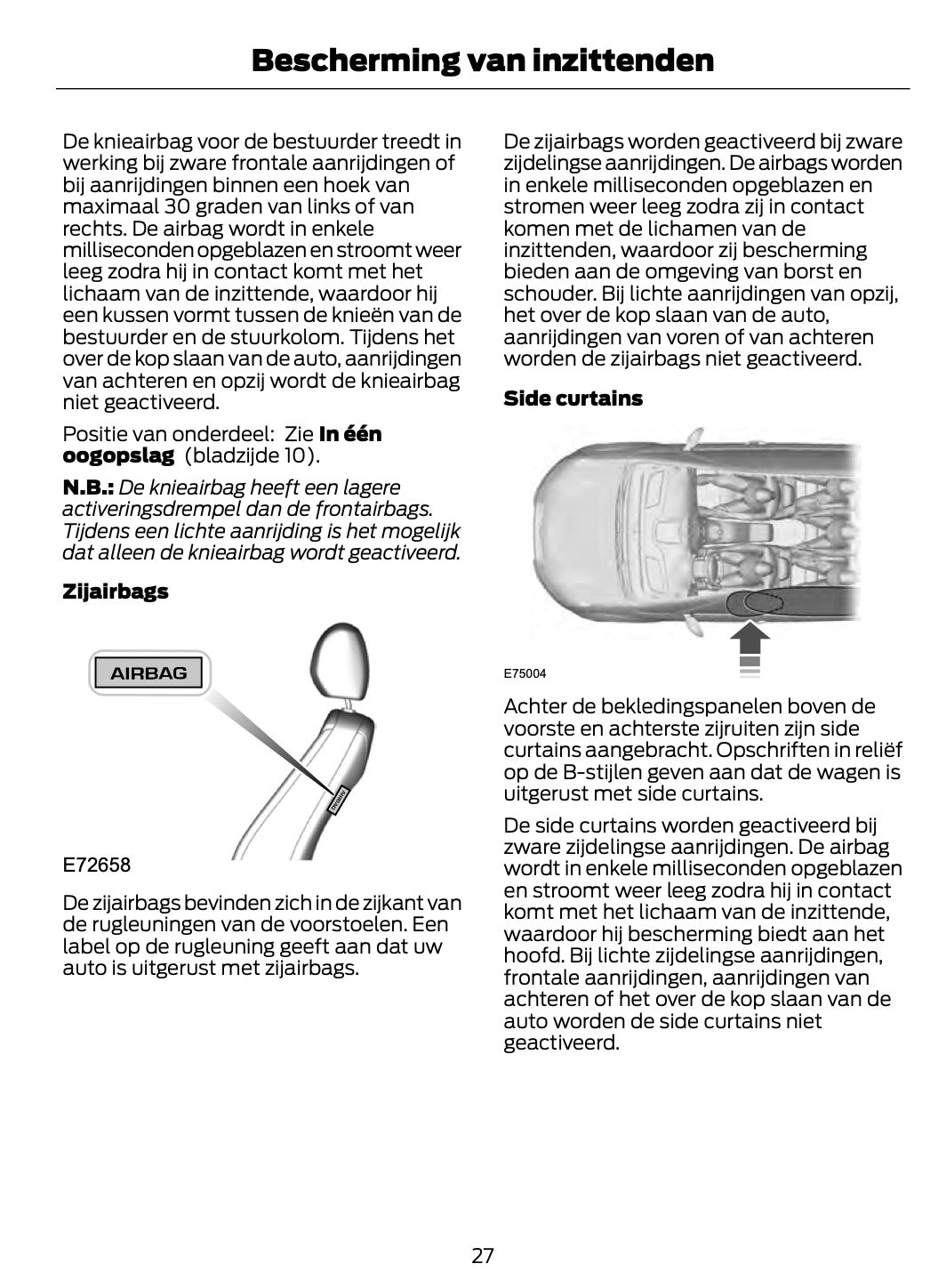 2011-2012 Ford Fiesta Bedienungsanleitung | Niederländisch