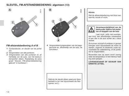 2015-2016 Renault Trafic Owner's Manual | Dutch