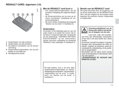 2015-2016 Renault Trafic Owner's Manual | Dutch