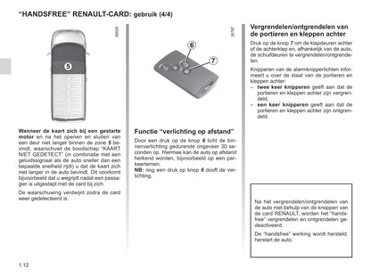 2015-2016 Renault Trafic Owner's Manual | Dutch