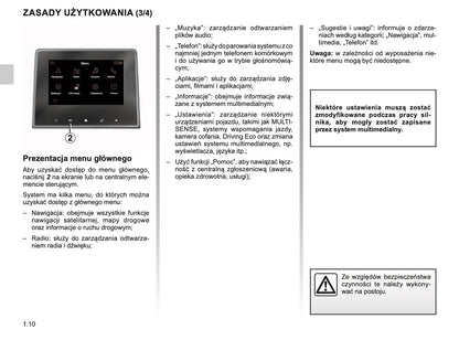 Renault Easy Connect Instrukcja obsługi 2019 - 2020