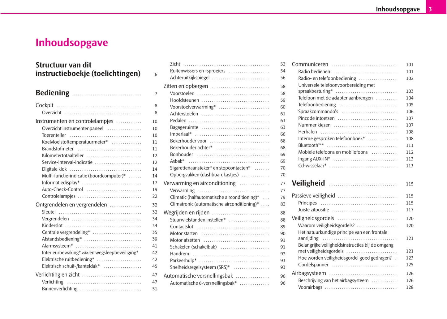 2007-2008 Skoda Fabia Gebruikershandleiding | Nederlands