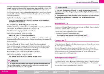 2007-2008 Skoda Fabia Gebruikershandleiding | Nederlands