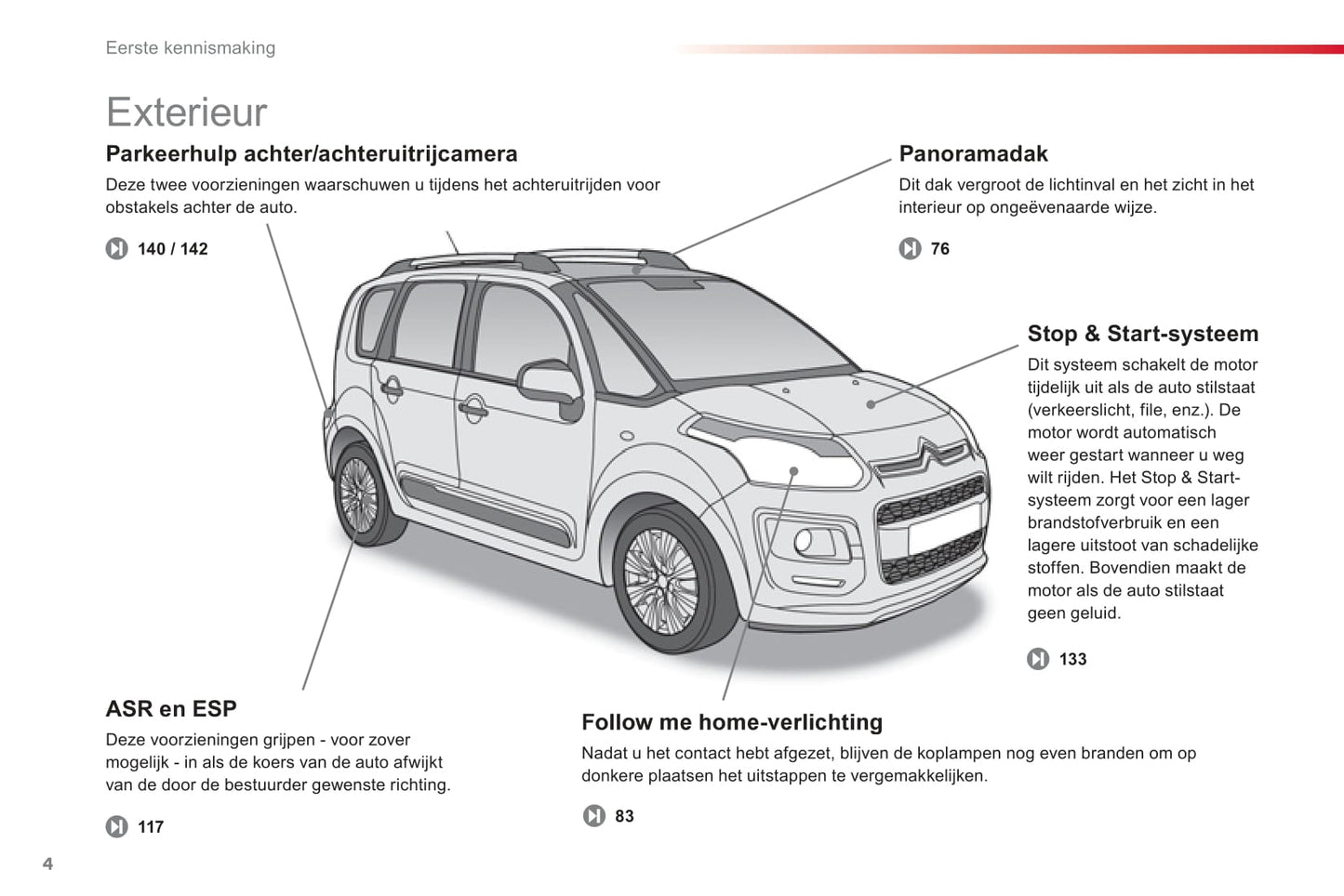 2012-2014 Citroën C3 Picasso Owner's Manual | Dutch