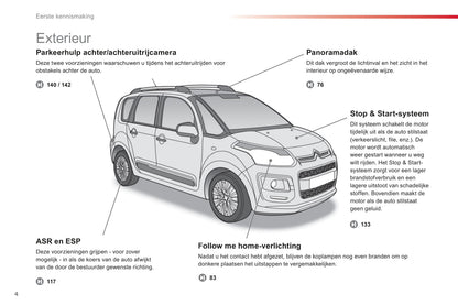 2012-2014 Citroën C3 Picasso Owner's Manual | Dutch