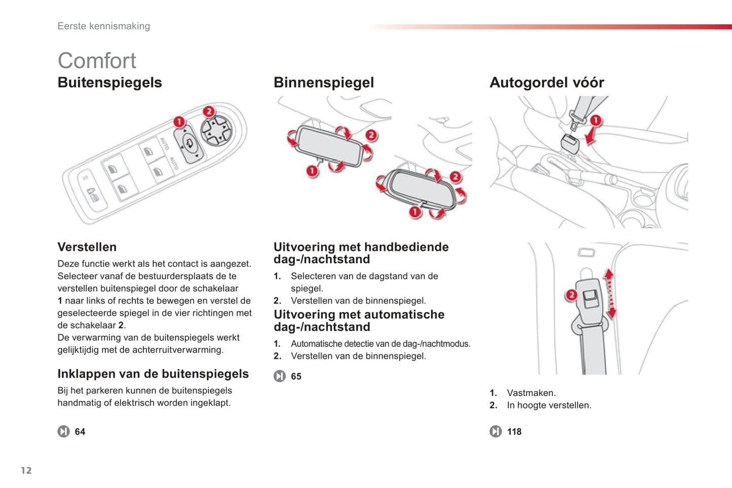 2012-2014 Citroën C3 Picasso Owner's Manual | Dutch