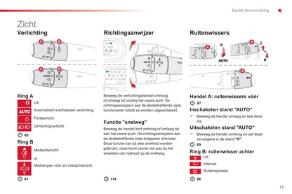 2012-2014 Citroën C3 Picasso Owner's Manual | Dutch