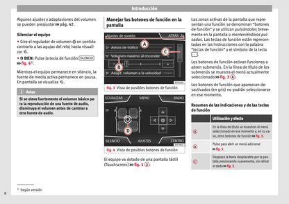 Seat Media System Touch Manual de Instrucciones 2012 - 2015