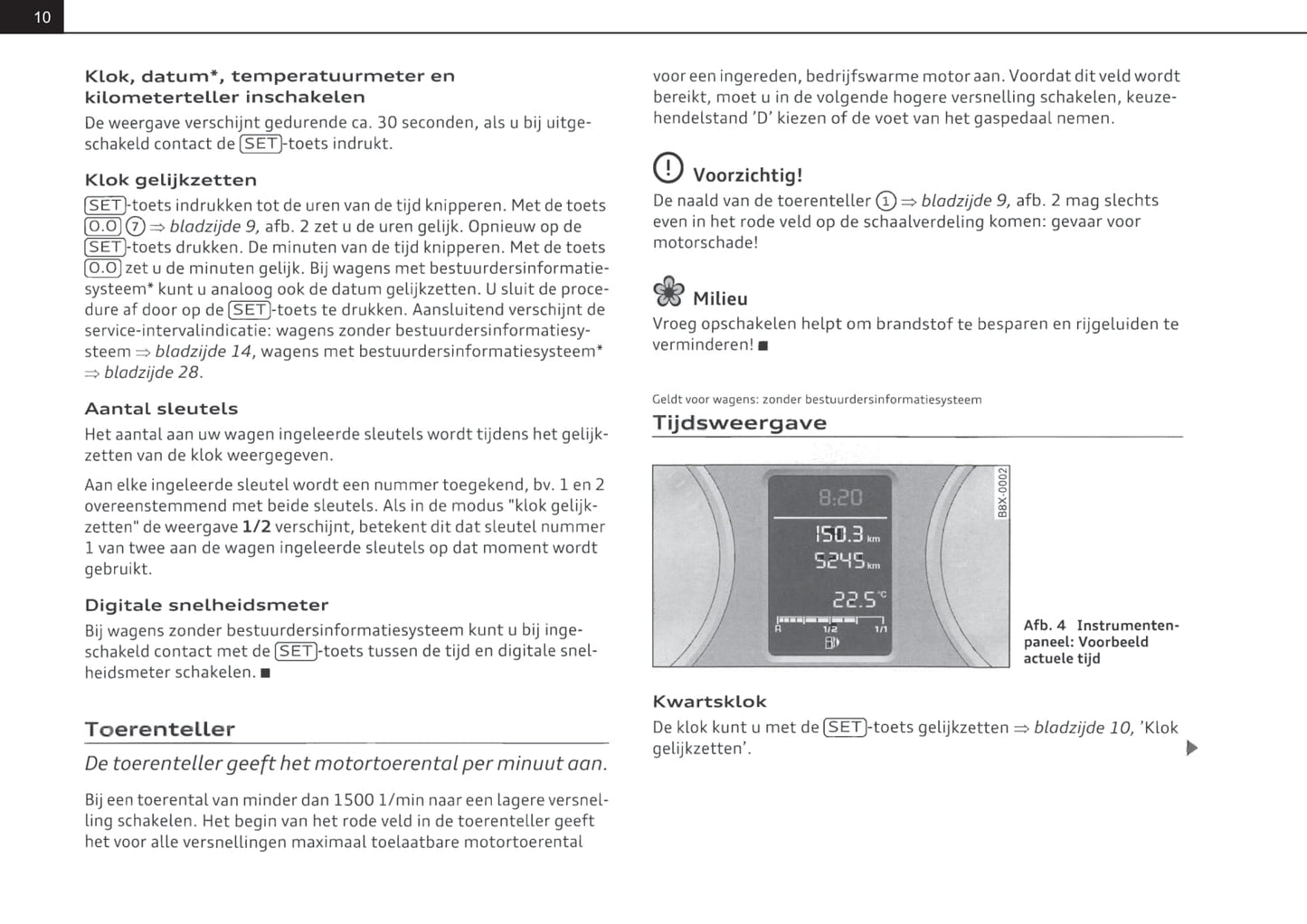 2010-2015 Audi A1 Bedienungsanleitung | Niederländisch