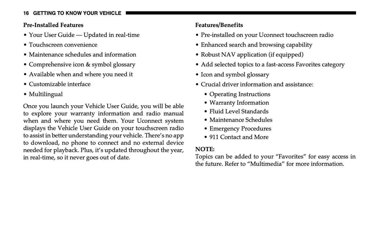 2020 Jeep Gladiator Owner's Manual | English