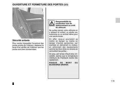 2017-2018 Renault Mégane Owner's Manual | French