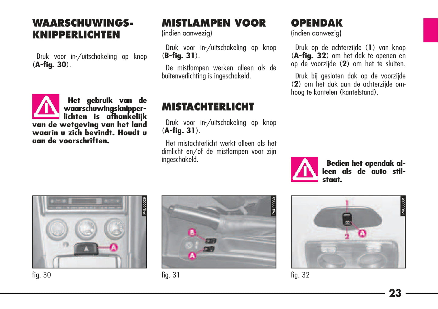 1997-2003 Alfa Romeo 156/156 Sportwagon Owner's Manual | Dutch