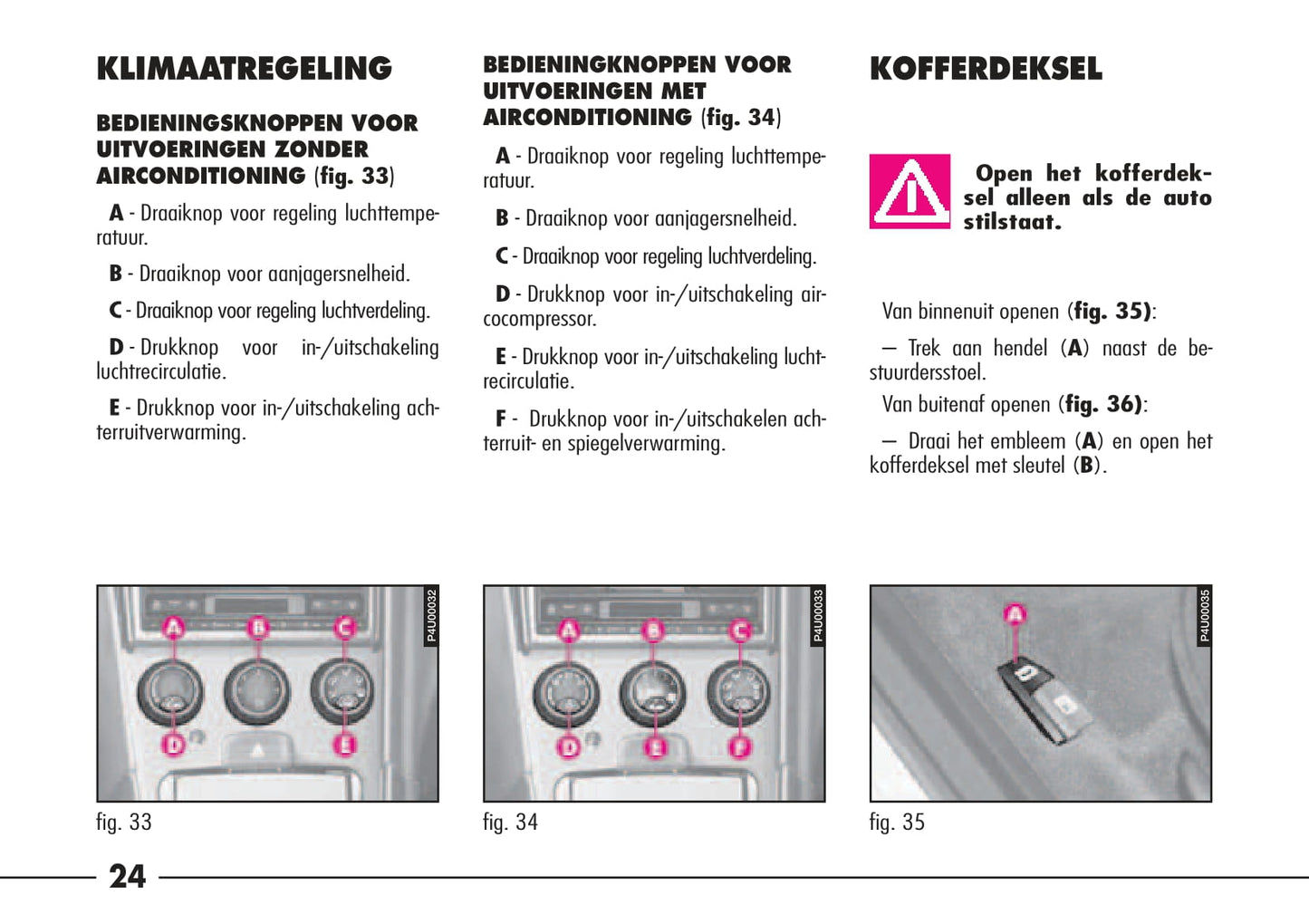 1997-2003 Alfa Romeo 156/156 Sportwagon Owner's Manual | Dutch