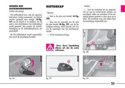 1997-2003 Alfa Romeo 156/156 Sportwagon Owner's Manual | Dutch