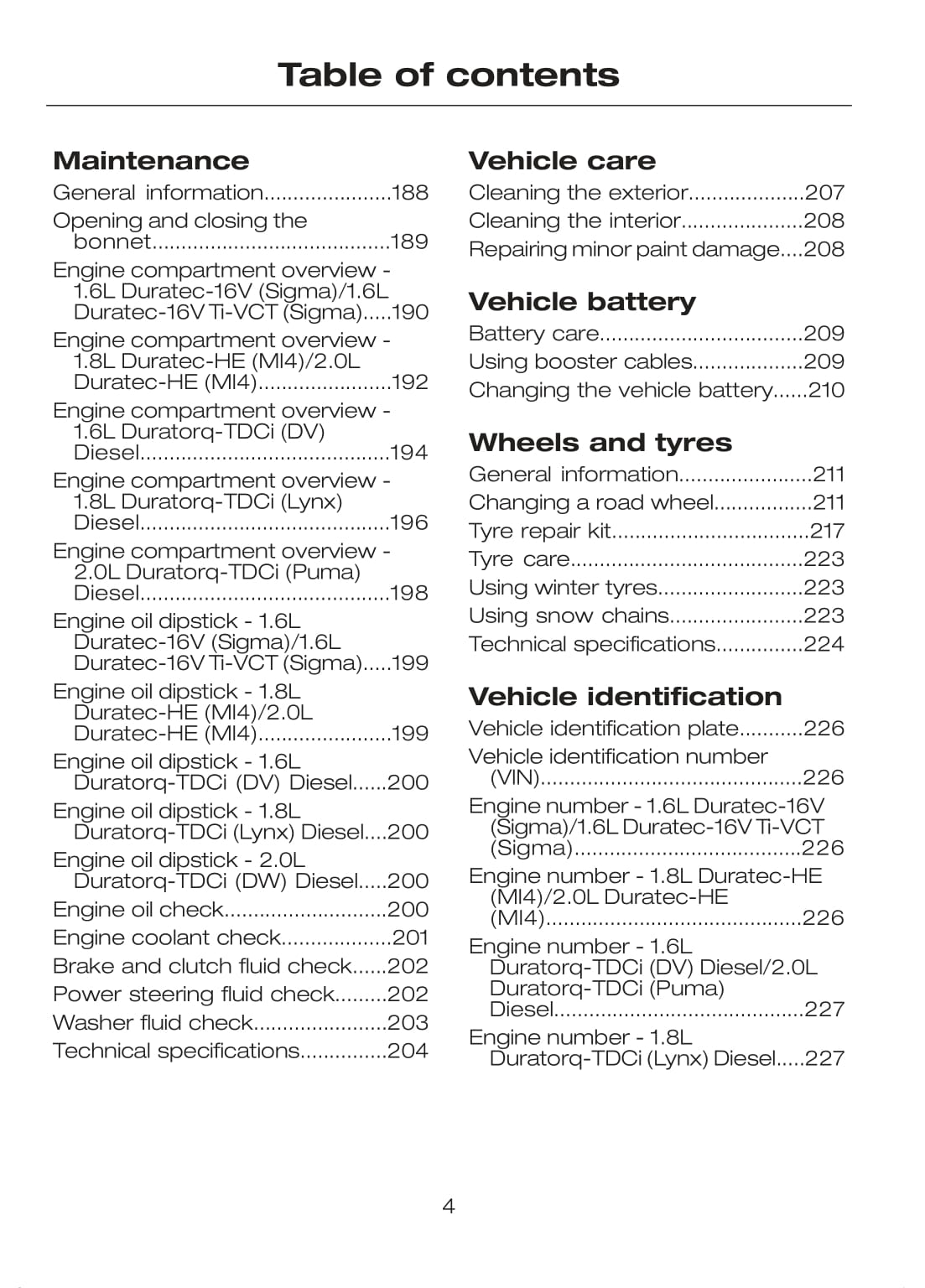 2007-2008 Ford C-Max Gebruikershandleiding | Engels