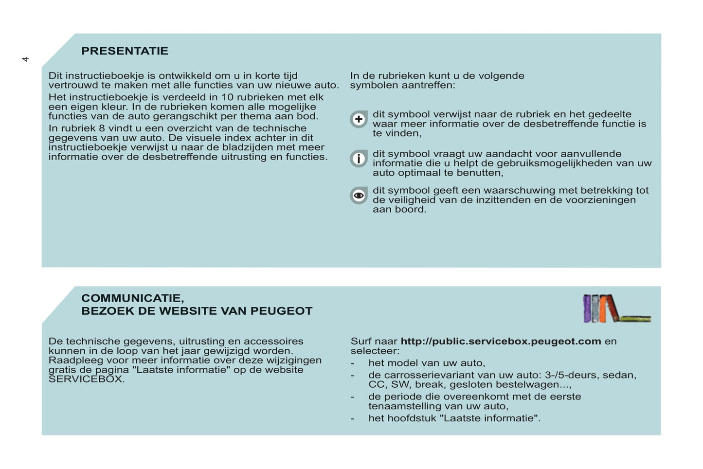 2011-2012 Peugeot Partner Gebruikershandleiding | Nederlands