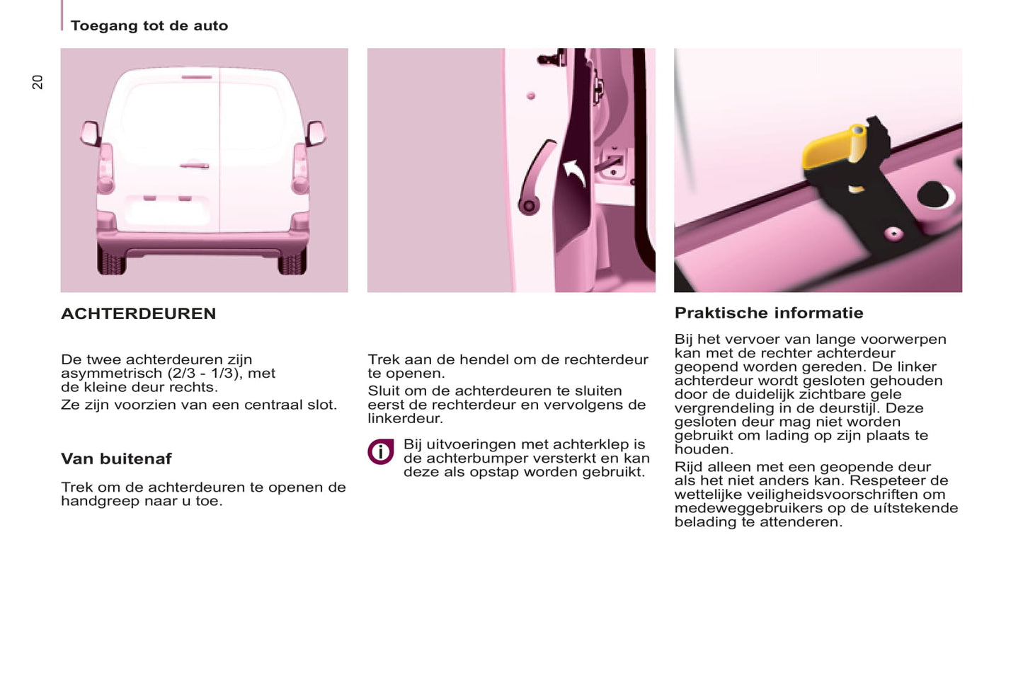 2011-2012 Peugeot Partner Gebruikershandleiding | Nederlands