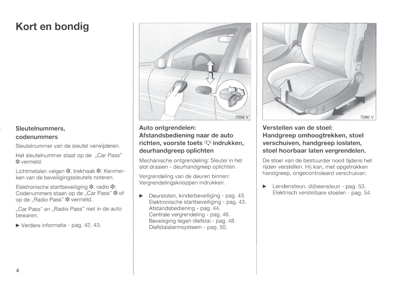 1994-1999 Opel Omega Gebruikershandleiding | Nederlands