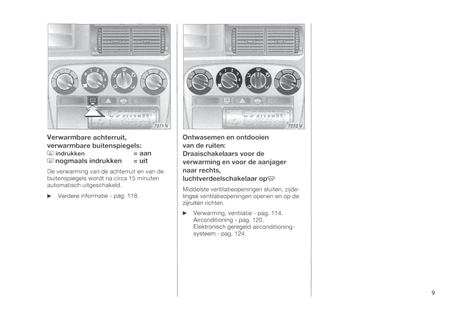 1994-1999 Opel Omega Gebruikershandleiding | Nederlands