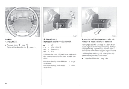 1994-1999 Opel Omega Gebruikershandleiding | Nederlands