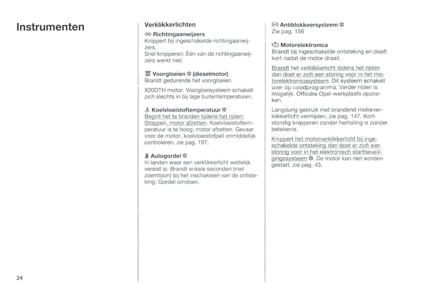 1994-1999 Opel Omega Gebruikershandleiding | Nederlands