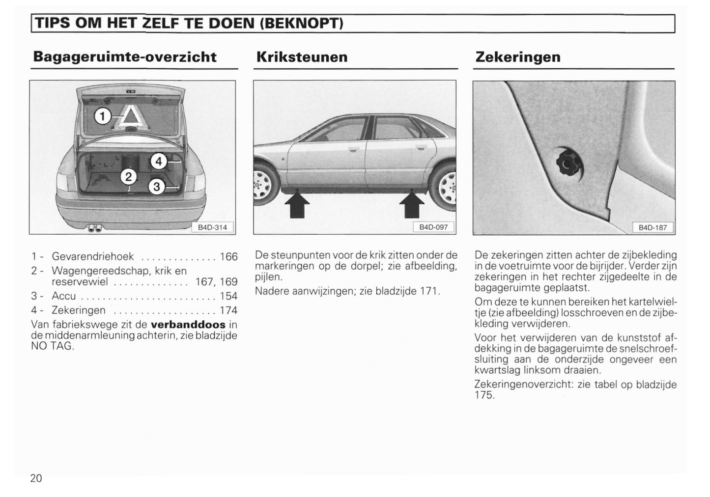 1994-2002 Audi A8/S8 Manuel du propriétaire | Néerlandais