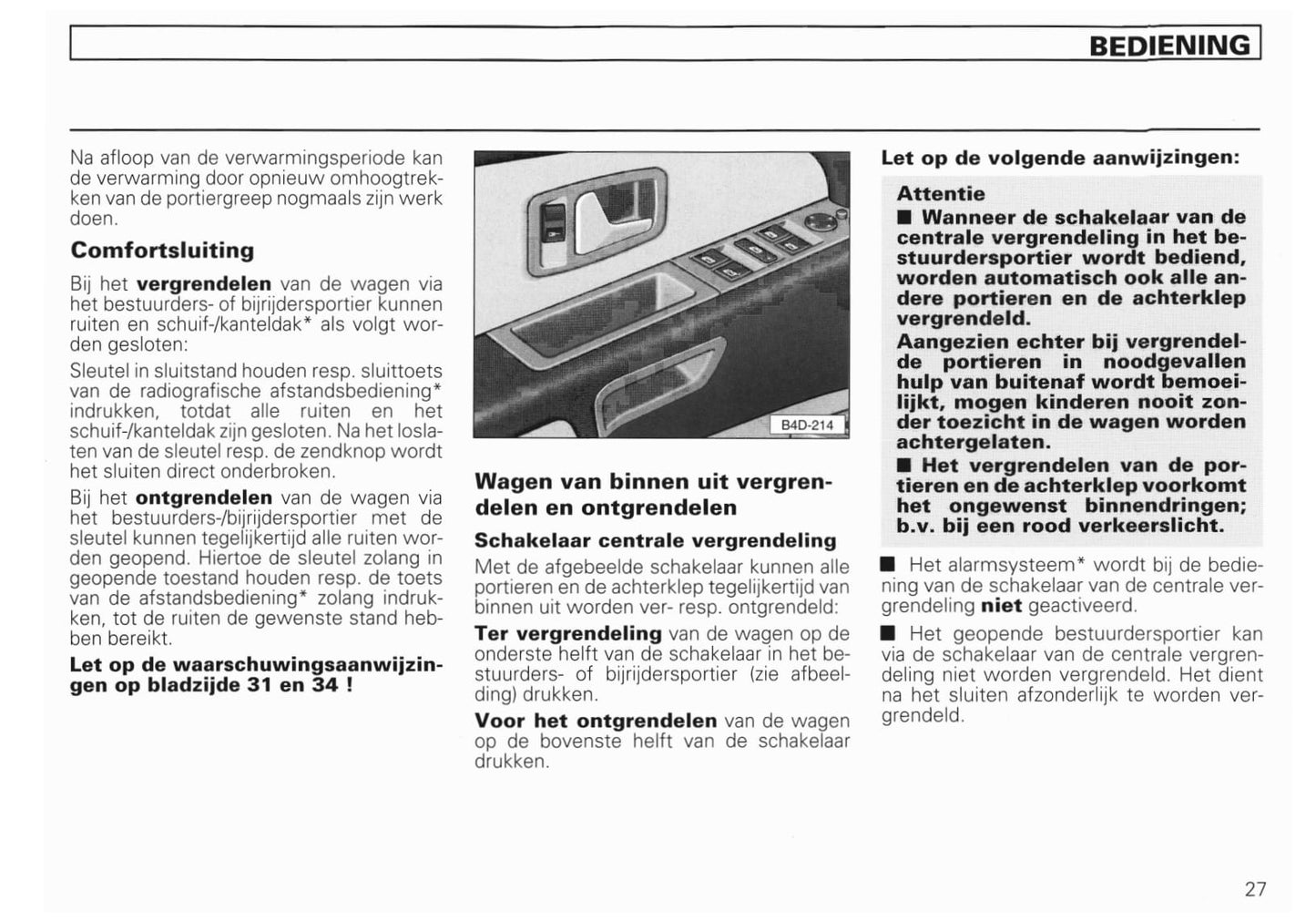 1994-2002 Audi A8/S8 Manuel du propriétaire | Néerlandais