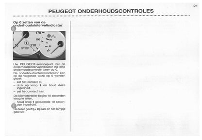 2003-2004 Peugeot 206 CC Manuel du propriétaire | Néerlandais