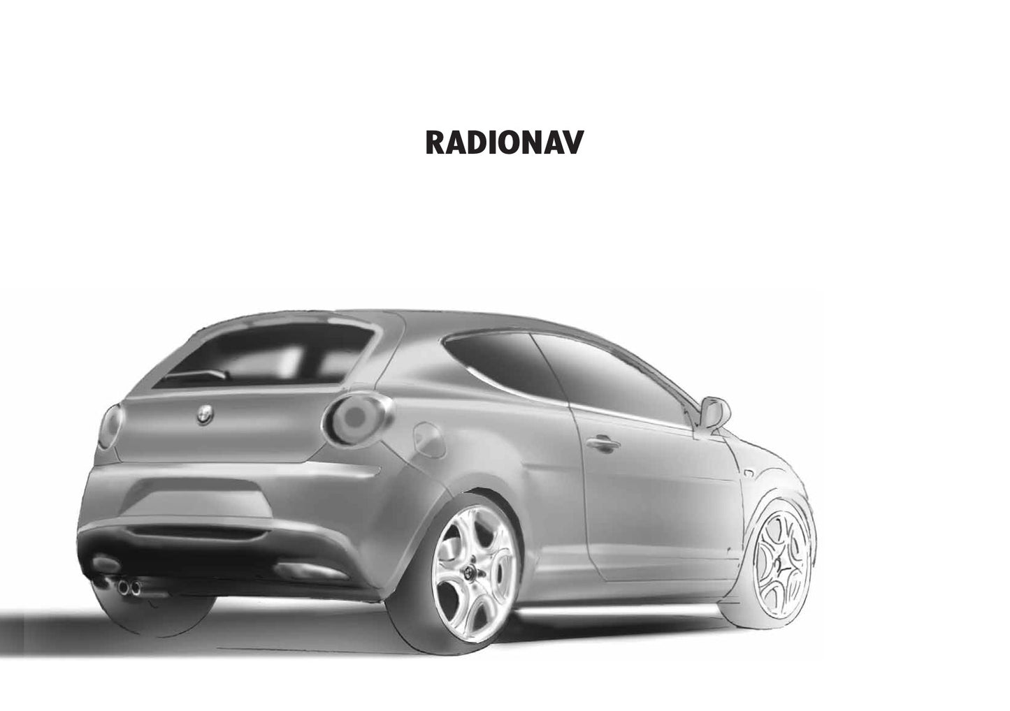 Alfa Romeo Mito Radionav Instrucciones 2010 - 2012