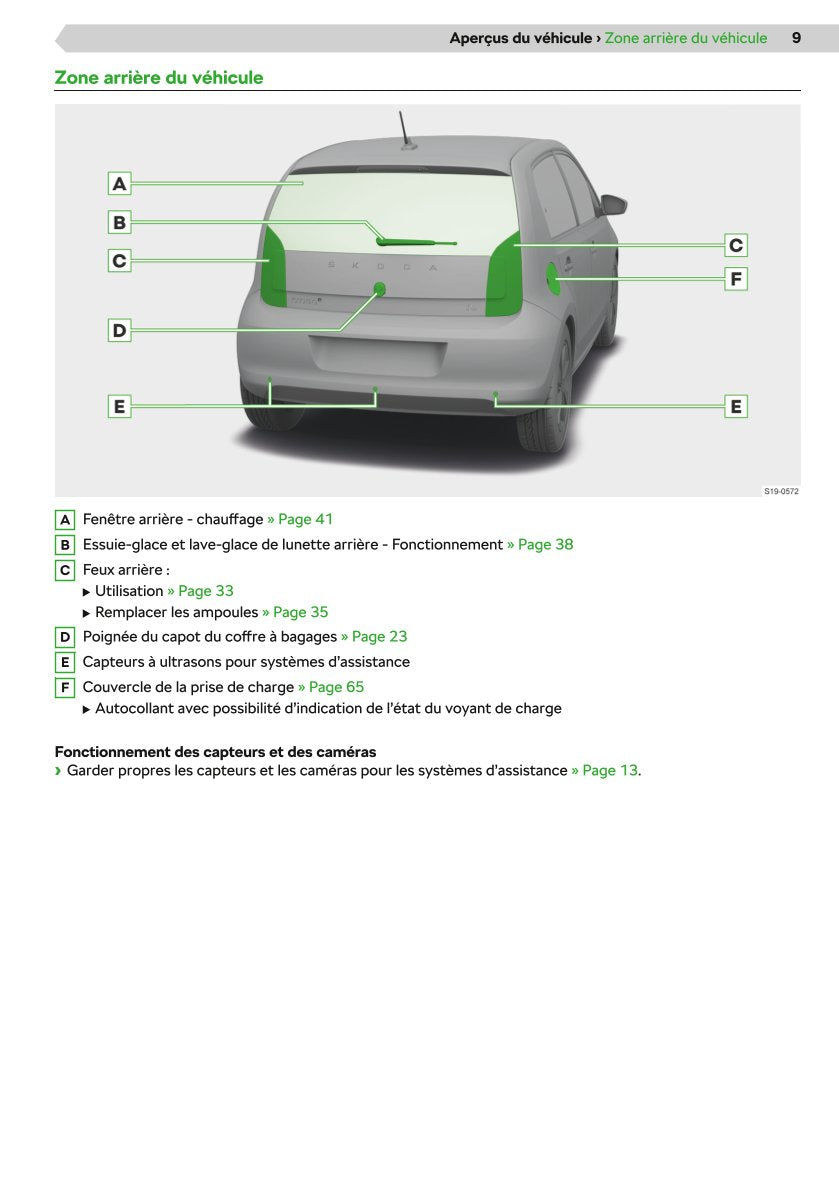 2020-2021 Skoda Citigo-e iV Gebruikershandleiding | Frans