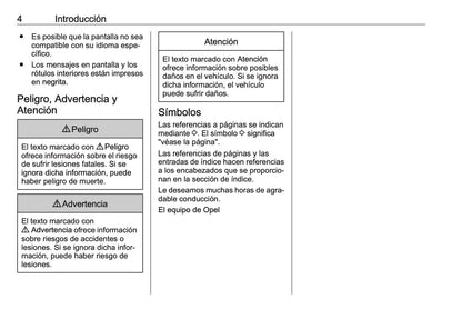 Opel Astra GTC Manual de infoentretenimiento 2011 - 2018