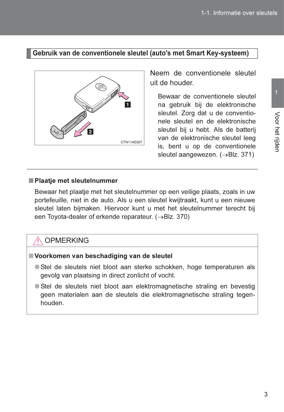 2007-2008 Toyota Auris Owner's Manual | Dutch