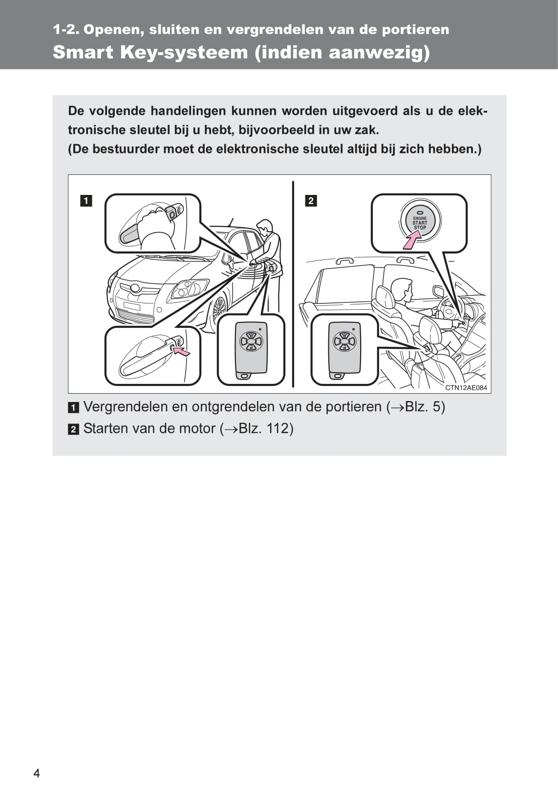 2007-2008 Toyota Auris Owner's Manual | Dutch