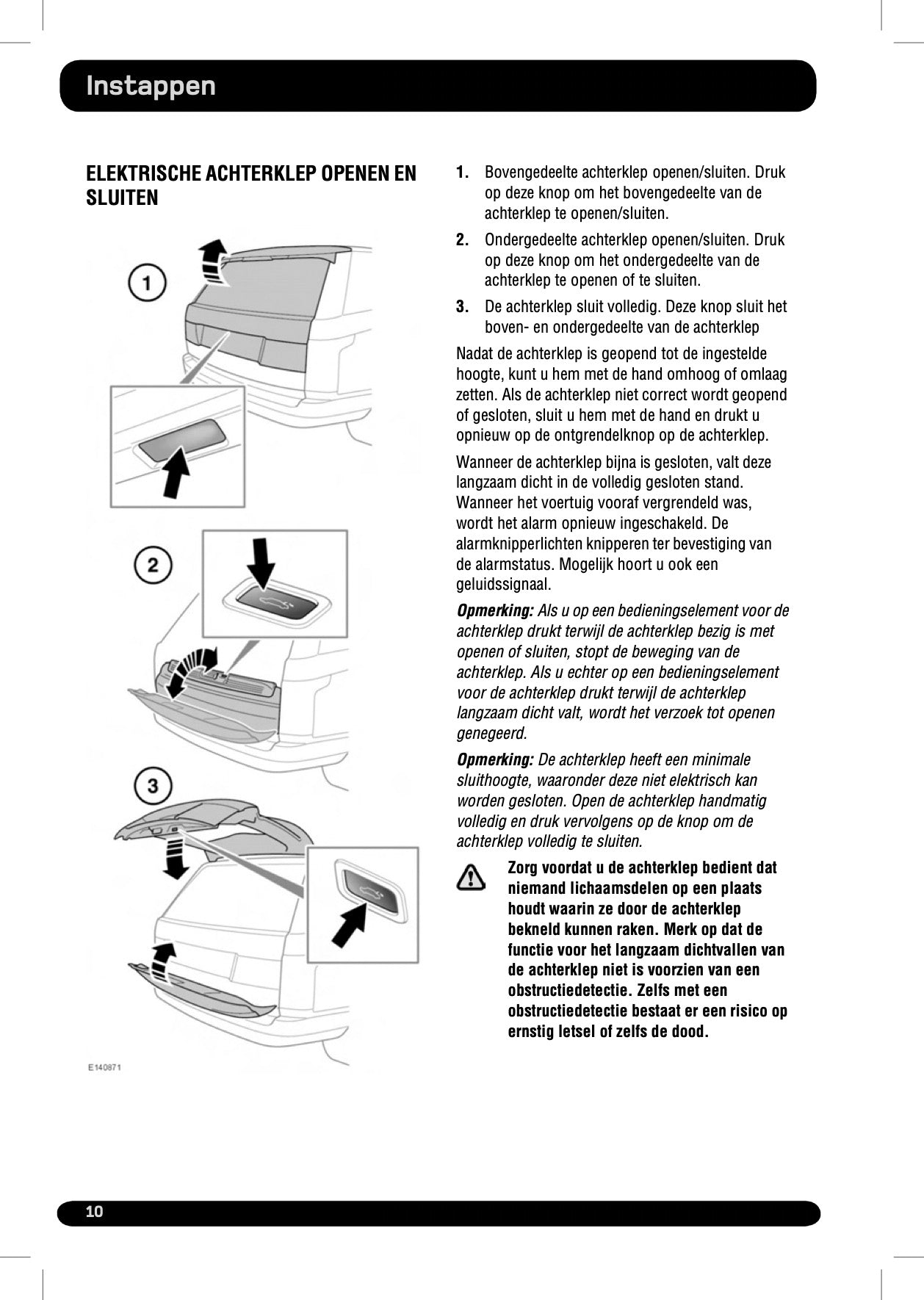 2012-2013 Land Rover Range Rover Owner's Manual | Dutch