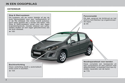 2012-2013 Peugeot 308 Gebruikershandleiding | Nederlands