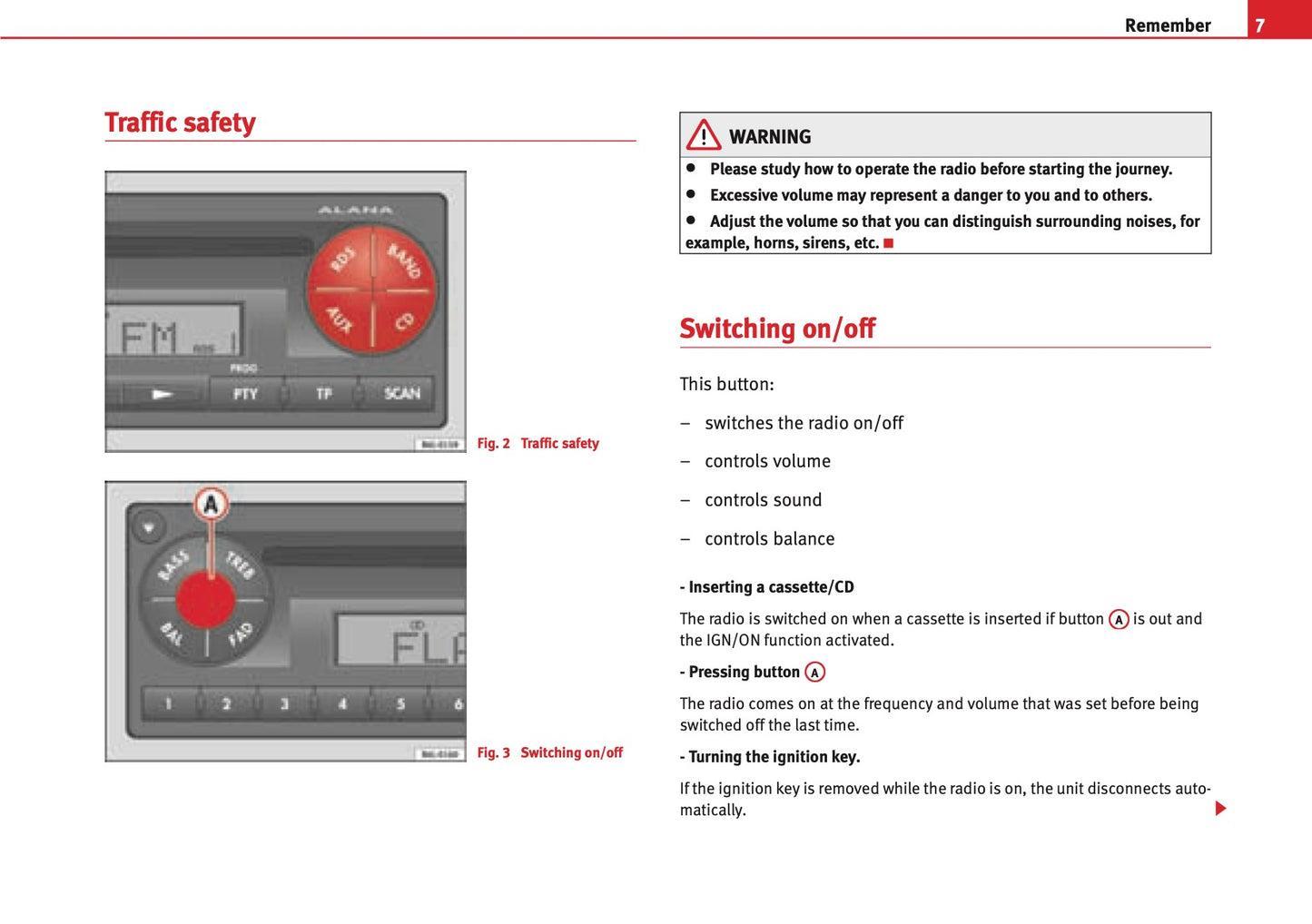 Seat Radio Alana Mp3 Owners Manual