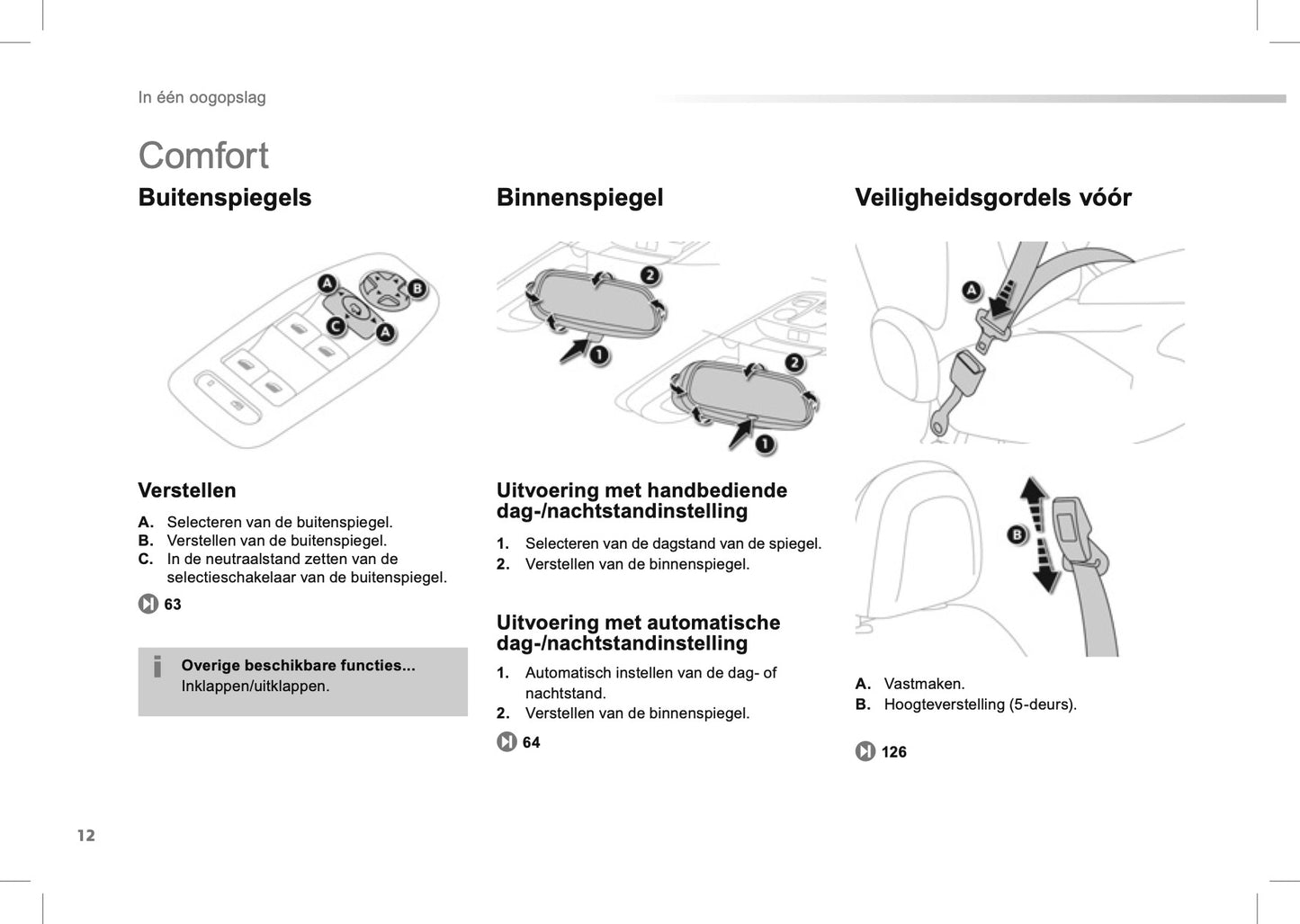 2012-2013 Peugeot 208 Gebruikershandleiding | Nederlands