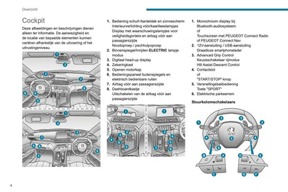 2019-2020 Peugeot 3008/5008 Bedienungsanleitung | Niederländisch