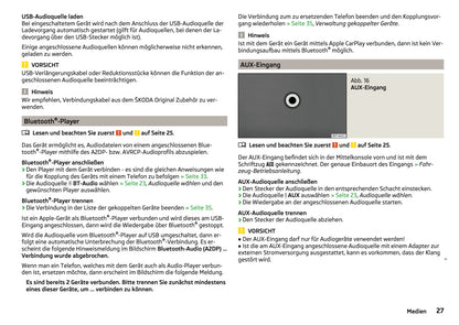 Skoda Amundsen Und Bolero Infotainment Bedienungsanleitung 2015