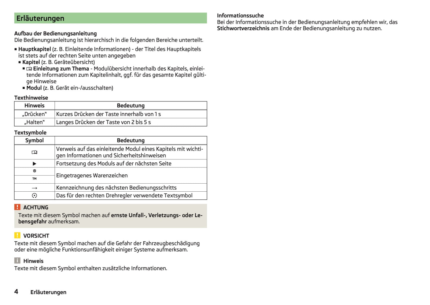 Skoda Amundsen Und Bolero Infotainment Bedienungsanleitung 2015