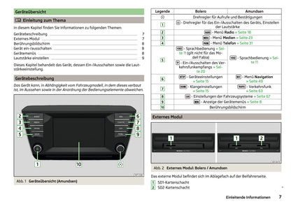 Skoda Amundsen Und Bolero Infotainment Bedienungsanleitung 2015