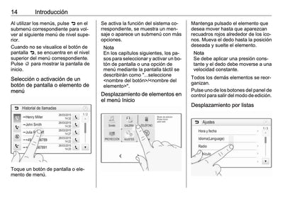 Opel Adam Manual de infoentretenimiento 2013 - 2017