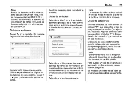 Opel Adam Manual de infoentretenimiento 2013 - 2017