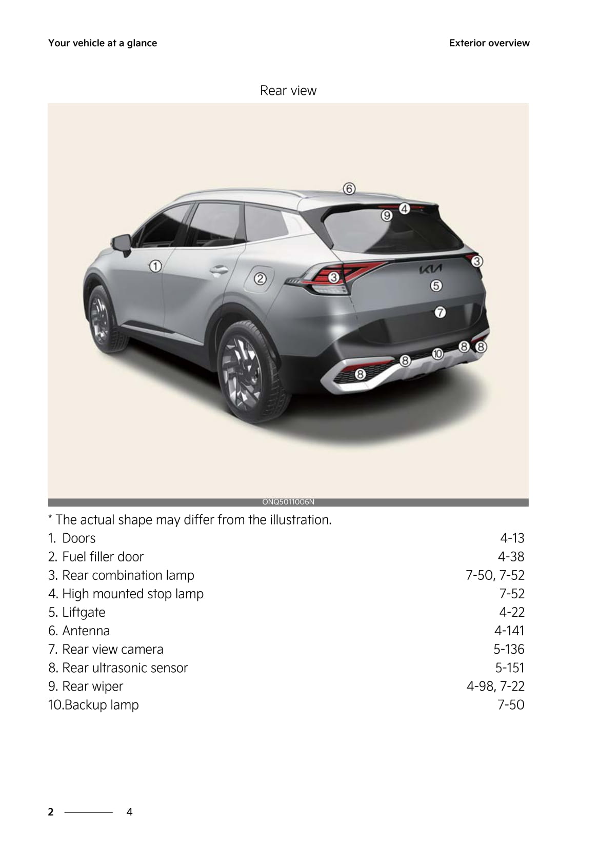 2023 Kia Sportage Owner's Manual | English