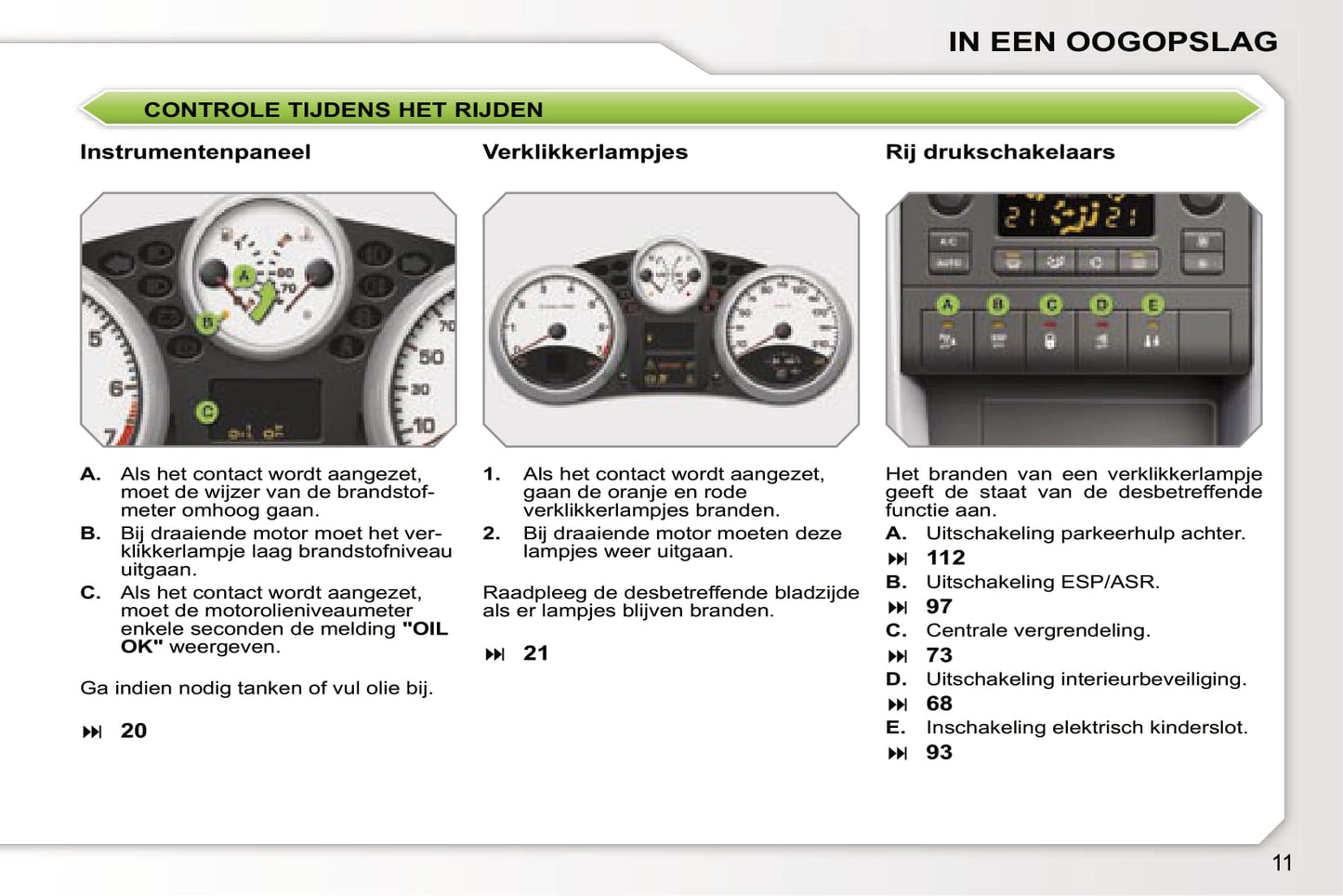 2005-2006 Peugeot 207 Gebruikershandleiding | Nederlands